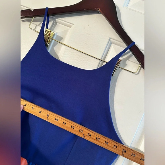 ANTHROPOLOGIE Hi Lo Floral Dress Large PETITE Fit & Flare Tropical Resort HUTCH - Picture 11 of 14